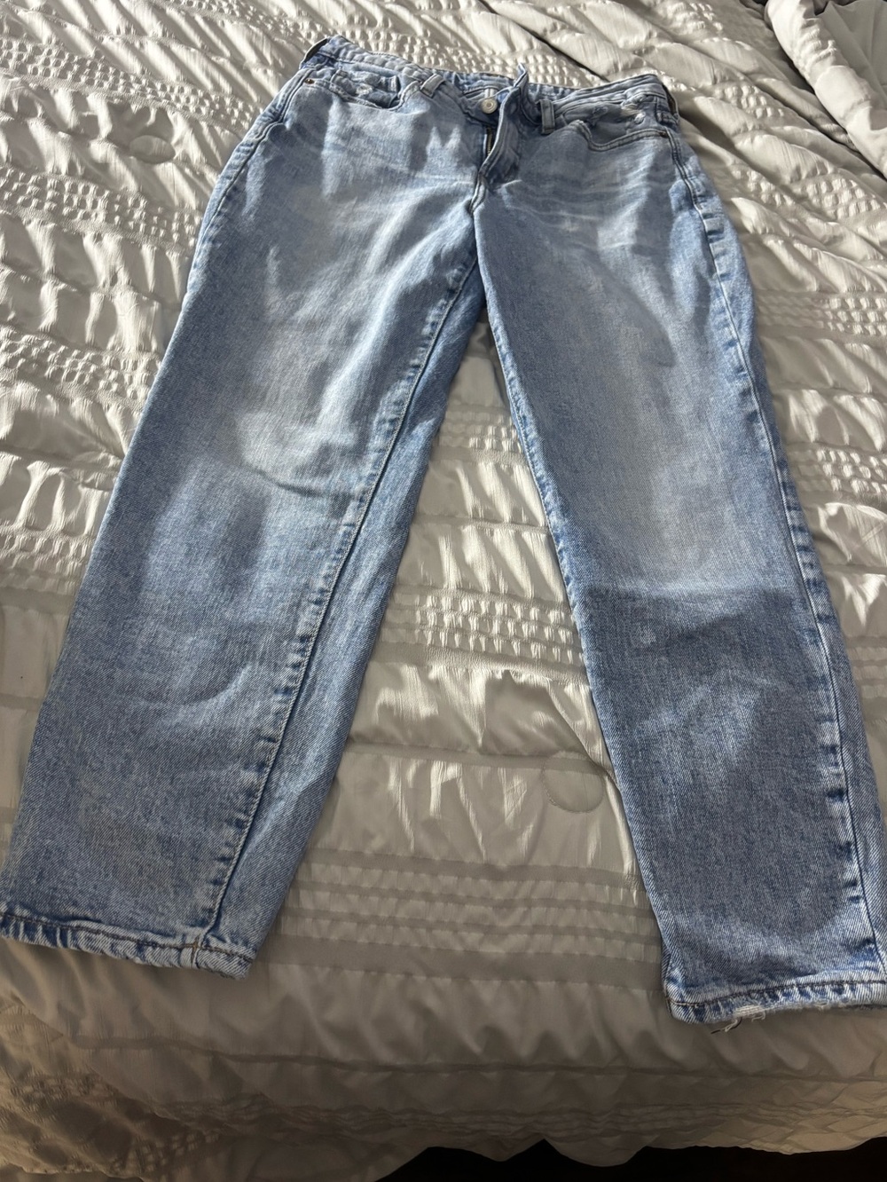 Old Navy Light Wash women’s  Relaxed Denim Jeans og straight leg